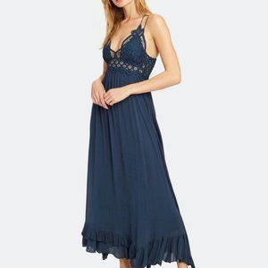 Free people Adella Slip maxi dress